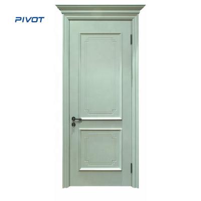 China Modern Wooden Door Wardrobe Interior 2 Door Wooden Doors Price Factory for sale