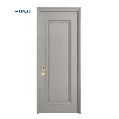 China Modern Interior Wood Door Decorative Wood Doors WPC Laminated Doors for sale