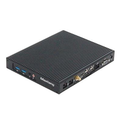 China Aluminum Maxtang Intel X86 Mini ITX Embedded Celeron J1900 PC win10 Industrial Fanless Linux VBYT-30 for sale