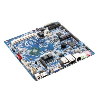 China Industrial PC ITX Intel Mini Bay Trail-D/M X86 Embedded Industrial Fanless Motherboard BYT60 Celeron J1900 with 2 Ethernet Ports 8G RAM for sale