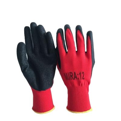 China Breathable Hot Selling Special Protection Latex Coated Work Gloves for sale