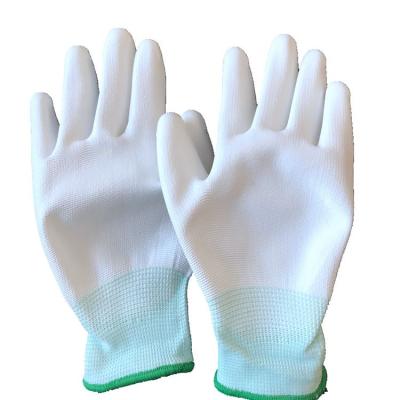 China Breathable Conduction PU Coated Work Gloves for sale