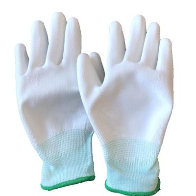 China Agriculture Good Grip PU Palm Breathable Fitted Gloves for sale