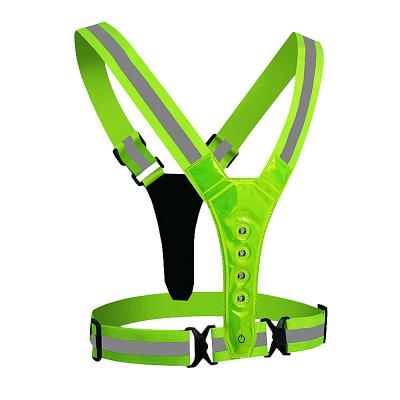 China High Visibility LED Pet Vest Reflective Dog Vest SNAP Waterproof Safety Vest For Walking Running Hiking for sale