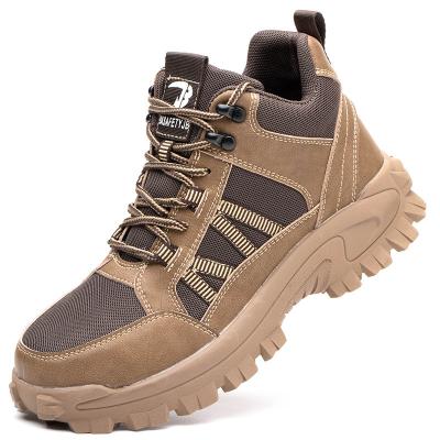 China RTS Steel Toe Safety Shoes Manufacturers Fashionable Anti-Slip Protective Jogger Sport Steel Toe Men Brand Safety Shoes for sale