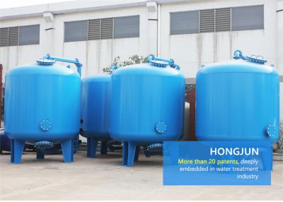 China Blue Auto Multimedia Filters Water Treatment 95-99% Desalting Rate For Water Purification Plant for sale