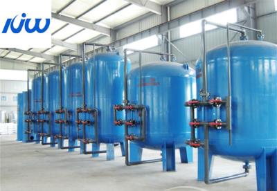 China Carbon Steel Large Scale Ion Exchange Water Treatment System for sale