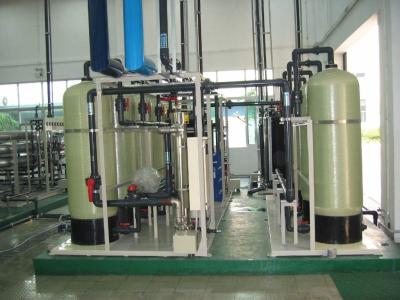 China Na Mg2 Ca2 Ion Exchange Water Treatment Plant de FRP 30 M3/H en venta