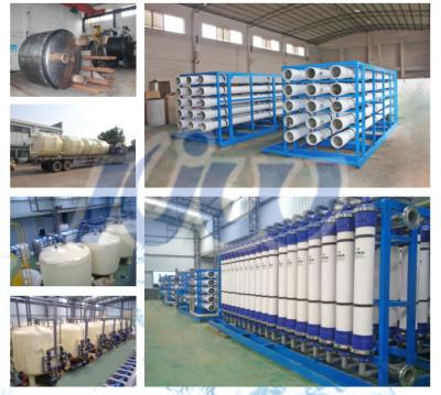 China Pre treatment RO EDI Sewage Purification Plant For Paper Mill for sale