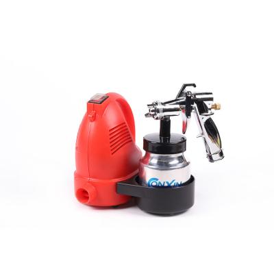 China Paint Spray Gun ConXin 350ml/min Watt High Power Paint Sprayer HVLP Home Electric Spray Gun for sale