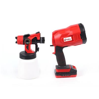 China Paint Spray Gun 800ml Power Electric Cordless Paint Spray Gun For HOME for sale