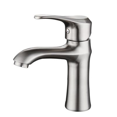 China Modern Stainless Steel 304 Hot And Cold Water Good Price Bathroom Faucet For Wash Basin for sale