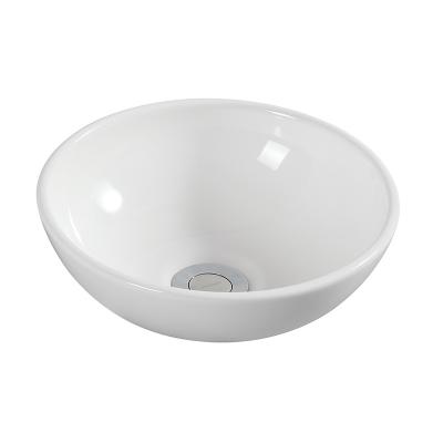 China Modern Chinese Chandelier Self-cleaning Bathroom Round Shape Ceramic Basin for sale