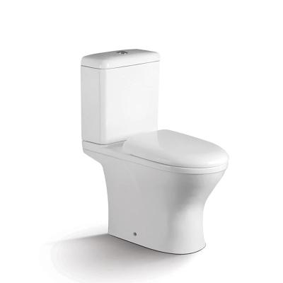 China Double-Flow Ceramic Toilet Siphon Two Piece Toilet Bowl For Bathroom for sale