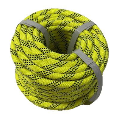 China Durable High Quality Outdoor Colorful Durable Rock Mountaineering Rescue Escape Rope for sale