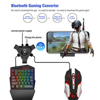 China Easy Setup Converter Keyboard And Mouse On Mobile To PC Game BT Simulator Adapter For PUBG for sale