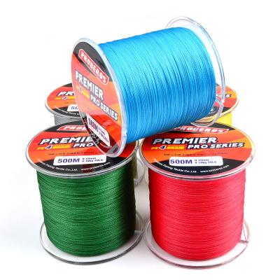 China Horizon 500M Braided Line 4 Strands Braid Line 6lb-100lb Multifilament PE Tali Pancing Japan Fishing Braided Line Fishing Line for sale