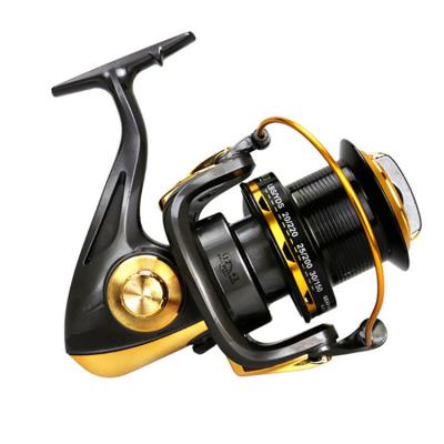 China Horizon 12+1BB Full Aluminum Metal Casting Spinning Reel Sea Carretilha PESCA Fishing Reels HR0001 for sale