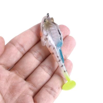 China Horizon 2.7in Soft Swimbait 0.5oz Silicone Iscas Artificiais Rubber PESCA For Ice Fishing HL0035-HJ-SO062 for sale