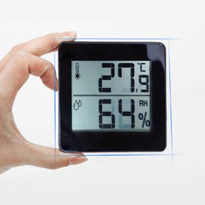 China 24 Hours Indoor Temperature Humidity Digital Thermometer Measuring Temperature for sale