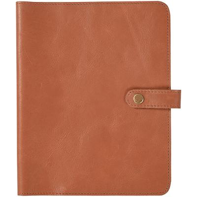 China Convenient Leather Composition Journal Notebook Cover Refillable Leather Bible Cover for sale