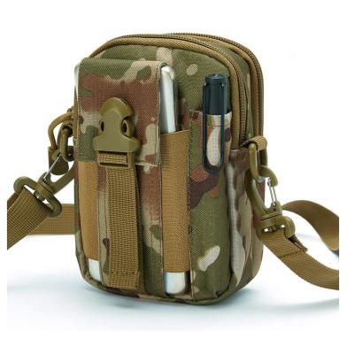 China High Quality Cross - Body Bag Universal Tactical Waistpack EDC Molle Pouch With Cell Phone Holster Holder for sale