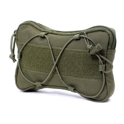 China High Quality Tactical Molle Pouch Compact Bone Shape EDC Pouch Utility Bag for sale