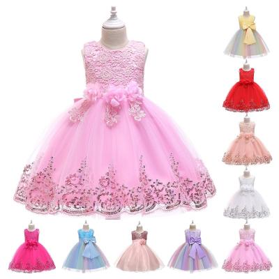 China 2023 New Style High Quality Children's Washable Children's Clothing Wholesale Children's Clothing Princess Short Sleeve Dres for sale