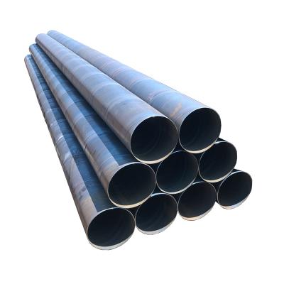 China Structure Pipe Carbon Steel Customizing Black Weld Pipe ASTM API 5L A106Gr.B A53Gr.B Round Spiral Tube for sale