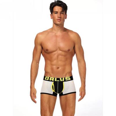 China Custom made 95%cotton and 5%spandex breathable high quality underwear men sexy underwear for sale