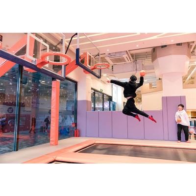 China Indoor PVC Pokiddo Slam Dunk Basketball Trampoline Park Games for sale