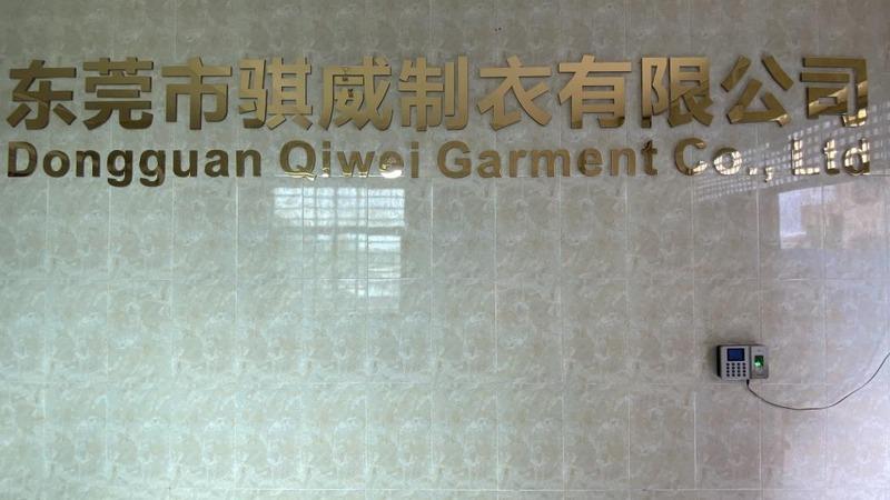 Verified China supplier - Dongguan Qiwei Garment Co., Ltd.