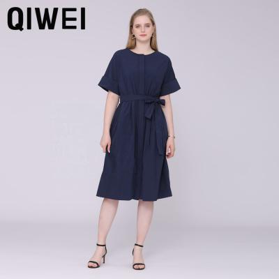 China Women Manufacturers Clothing Casual Dress Washable Custom Long Dress Causal Dress For Ladies for sale