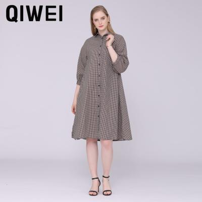 China Wholesale Designer Washable Plaid Girl Women Casual Outfits for sale