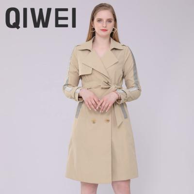 China British Casual Windproof Style Coat Warm Autumn Windproof Winter Windproof And Waterproof Jacket Coat Women for sale