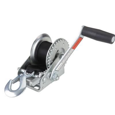 China 600LB/270kg Marine Boat Boat Trailer Winch With Strap for sale