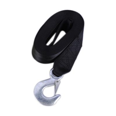 China Strong winch winch strap with hook 2'x20 winch webbing 6.1m winch belt for sale