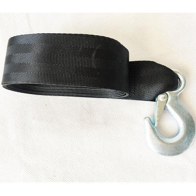 China Pulling Winch Marine Boat Trailer Winch Strap with Hook Replacement, 2-1/2'x24 and 5700 Pound Capacity for Boats, Trailer, Wave Runner, Towing for sale