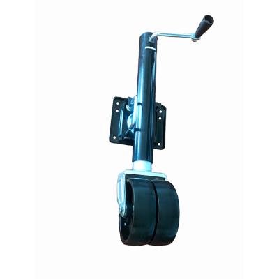 China Marine Trailer Parts Sale Boat Trailer Jack Caster With 1500LBS Double Pulleys for sale