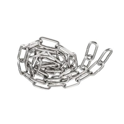 China Heavy Duty Trailer Parts Safety Trailer Chain 2000LBS Iron Lock Chain For Trailer Parts for sale