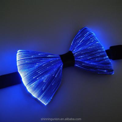 China Light Led Glow Up Flashing Bow Tie Bow Tie with LED Light - LED Glow Light Up Flashing Bow Tie Bow Tie for sale