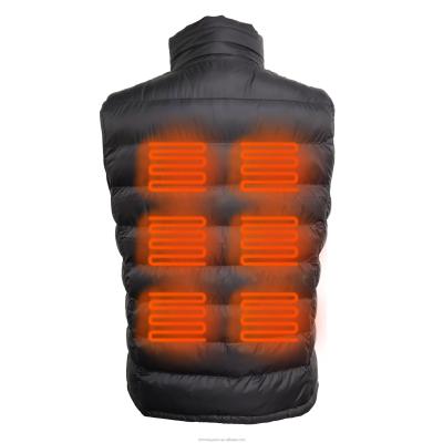 China Anti-pilling Heated Vest Jacket - USB Rechargeable Heat Thermal Vest for sale