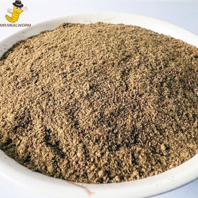 China 100% pure viable food fish feed additive meal and mealworm powder fishmeal mealworm powder for sale