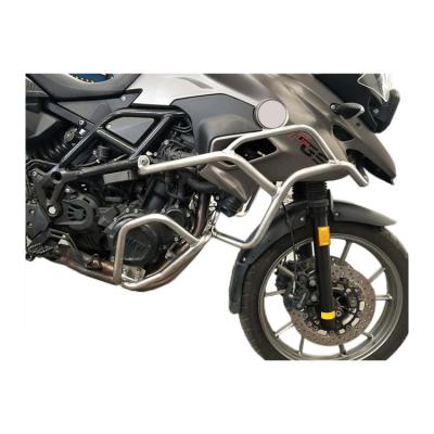 China Electropolished Heavy Duty Crash Bar Motorcycle Rack Non Universal Accessories For F800gs for sale