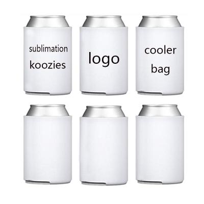 China Wholesale Insulated Neoprene Insulator Can Cooler Neoprene Custom Logo Sublimation Cooler for sale