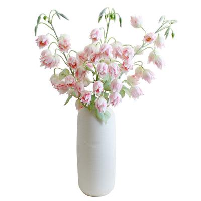 China Environmental RTS BUY NOW Artificial Flower Christmas Home Table Decor Spring Windbell Stem Artificial Flowers for sale