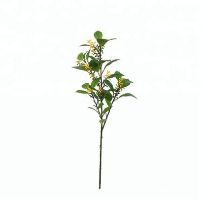 China New Design Fashion Wedding Realistic Looking Artificial Osmanthus Beautiful Scented Flowers for sale