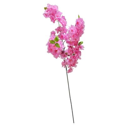 China Enviromenatl Spring Fake Flower Home Decor Wedding Backdrop Wedding Backdrop Artificial Flower Cherry Blossoms Flower Arrangements for sale