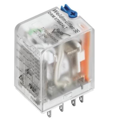 China DRM570024LT Weidmuller sealed relay with LED 7760056097 for sale