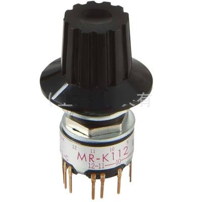 China 12 Position Rotary Switch MR-K112 NKK Switches MRK112-A MRK112 for sale